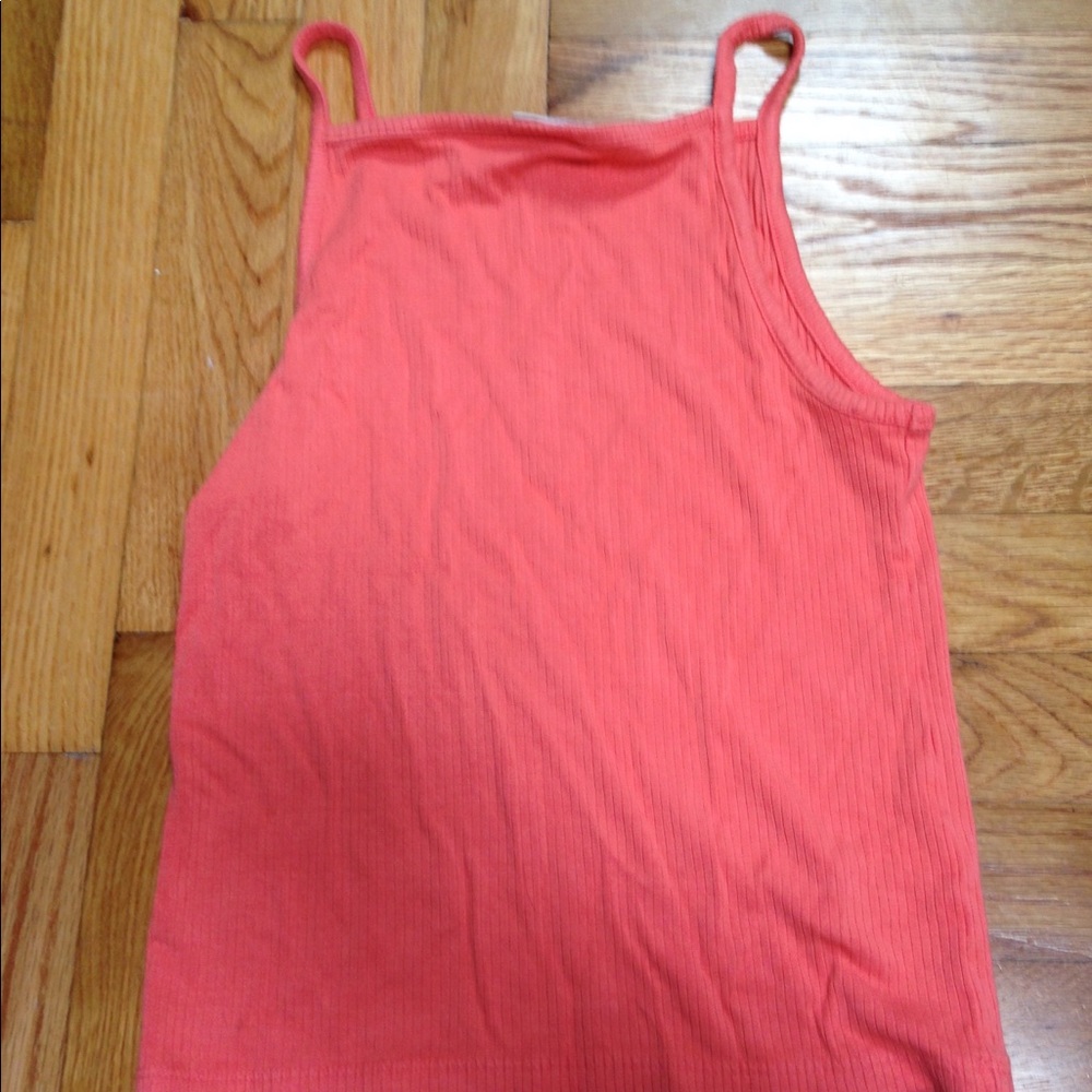 Orange tank top